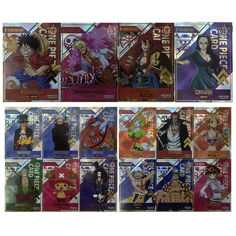 

Magic cards ONE PIECE GP card Nami Monkey D Luffy Carrot Shanks Koala Game Collection boy surprise Birthday Christmas gifts