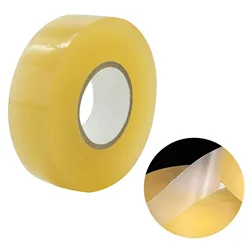 Transparente Antiderrapante Handle Protector Tape, Fitas de Hóquei em Gelo Claro, Multiuso, PVC, Fita adesiva, Presentes Esportivos, 2,5 cm x 25m, 6 Rolos, 12 Rolos