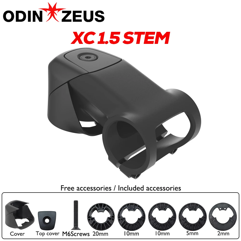 

ODINZEUS XC 1.5 Stem, MTB bicycle stem, aluminum alloy stem, -14°/50mm, for the 2021 SCOTT Spark RC, bicycle accessories
