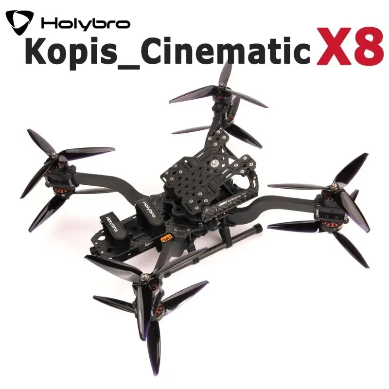 

Holybro Kopis Cinematic X8 8inch 396mm FPV Frame ARF Kit W/ T-Motor F90 KV1300 Brushless Motor Gemfan 7040 3-Blade Propellers