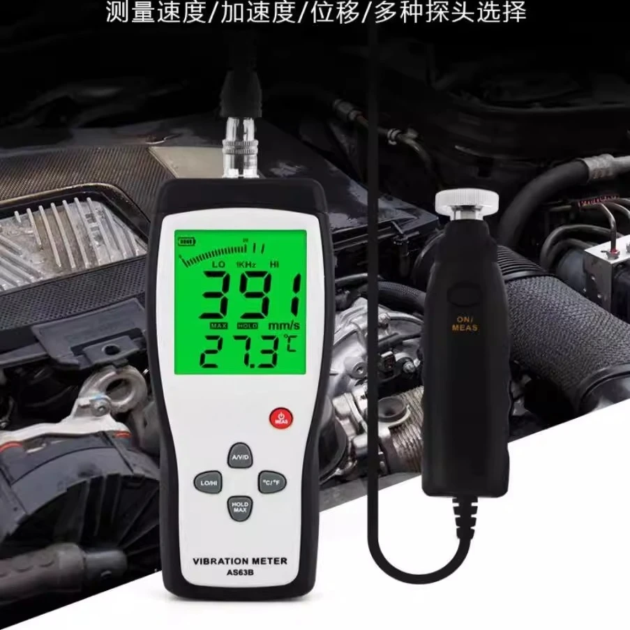 AS63B Split Vibration Tester Engine Automotive Vibration Tester Mechanical Fault Detector