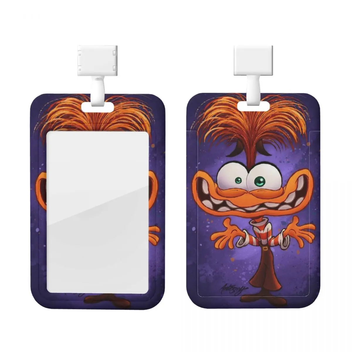 

Custom Anxiety Wallpaper Card Badge Holder For Office Card Holder Unisex Inside Out Neck Lanyard Credit Card Holders Neck Strap