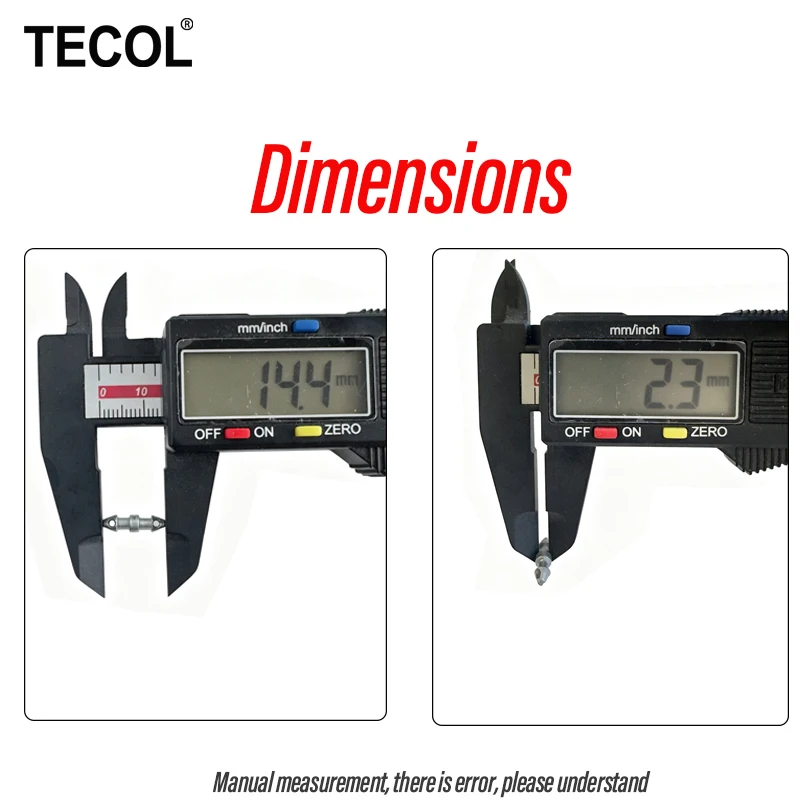 TECOL Zinc Alloy Slot Hodler Double Slot Clip Connector DIY Tenya Tairaba Lure Rig Fishing Tie Accessory