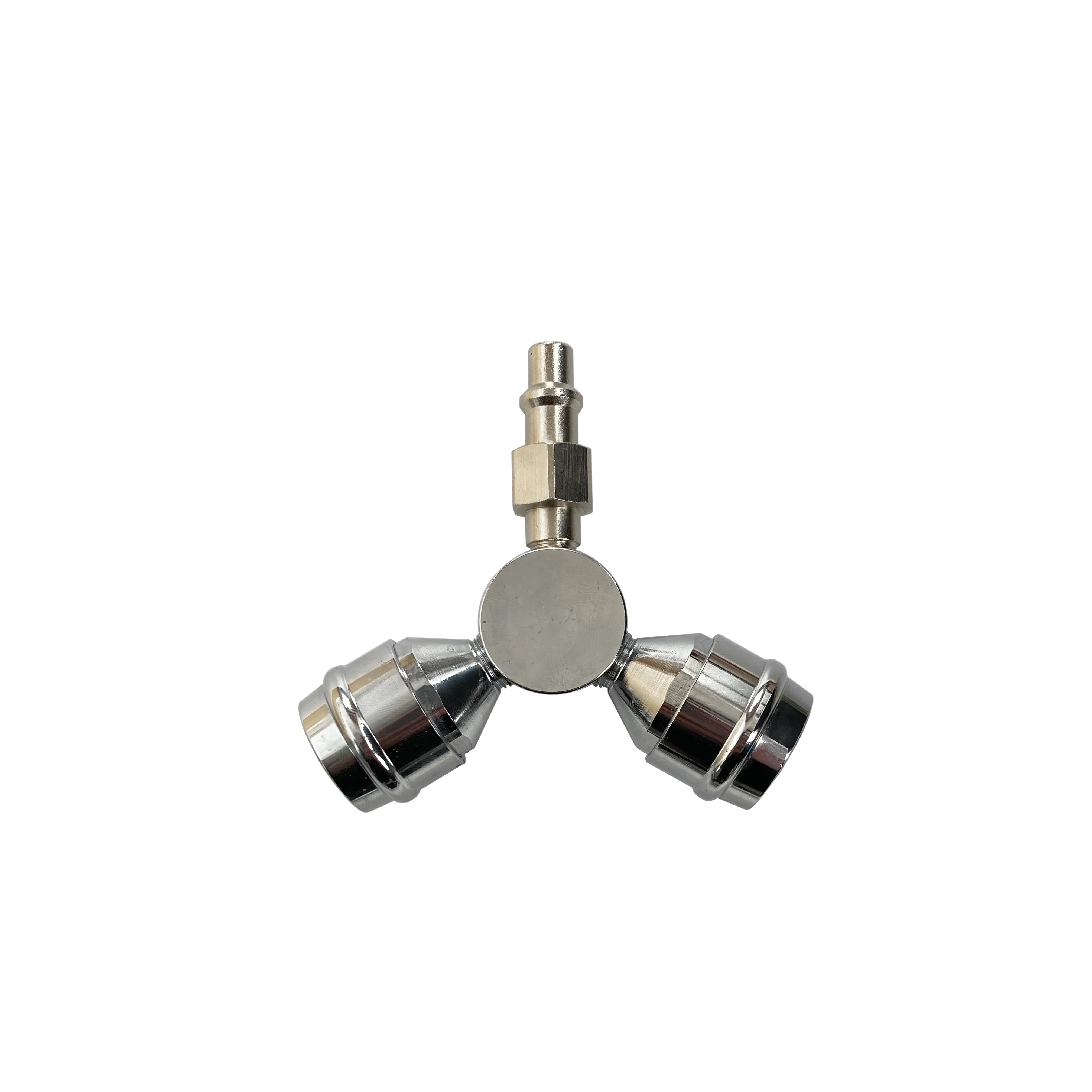 Y Shape Mini OXYGEN AIR Quick Outlet Twin Gas Outlet and Connector Hospital Use Double Gas Outlet