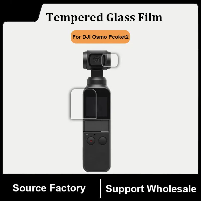 

for DJI OSMO Pocket2 Ultra Thin Camera Screen Protector Tempered Glass Film Lens Protector + Screen Film for DJI OSMO Pocket 2