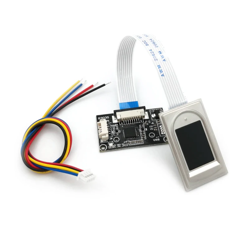 

R304S USB UART Interface DC4.2-6V Capacitive Fingerprint Module Scanner 1000 Capacity With Free SDK Files 208*288 Pixel