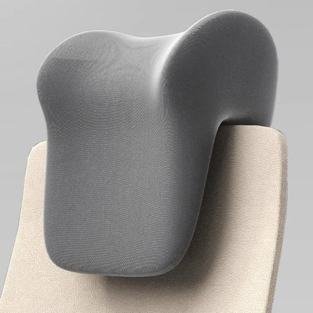 Office Chair Headrest Pillow Head Neck Shoulder Support Cushion Ergonomic Neck Pain Relief Memory Foam Travel Sleeping Pillow