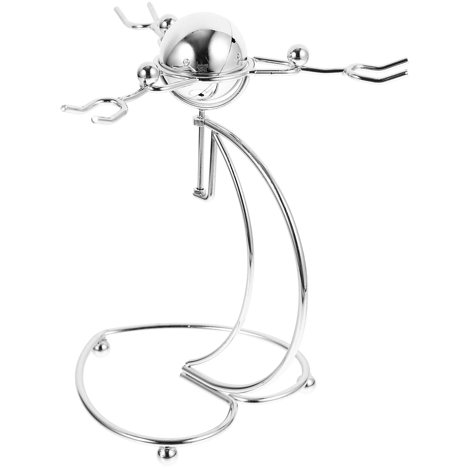 Ornament Iron Person Desktop Decor Physics Balancing Metal Balance Metal Craft For Home Office Shelf Decor