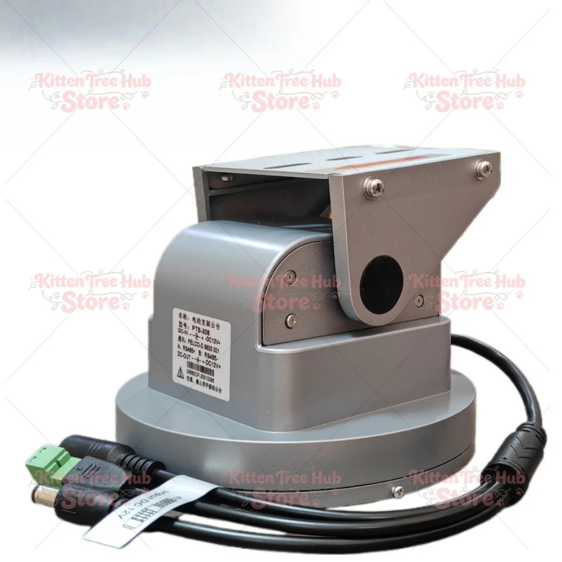 2KG Load-Bearing Capacity RS485 Controlled Electric Bracket Rotating Gimbal For Farmland Laser Camera Gimbal