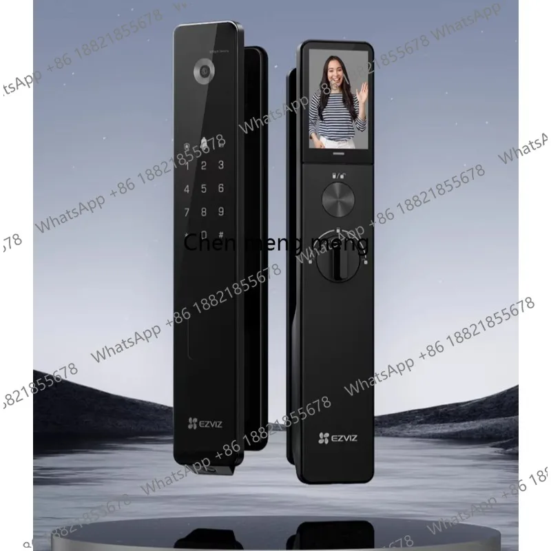 3D face palm vein lock Y3000FVX + dual camera visual large screen smart home anti-theft lock