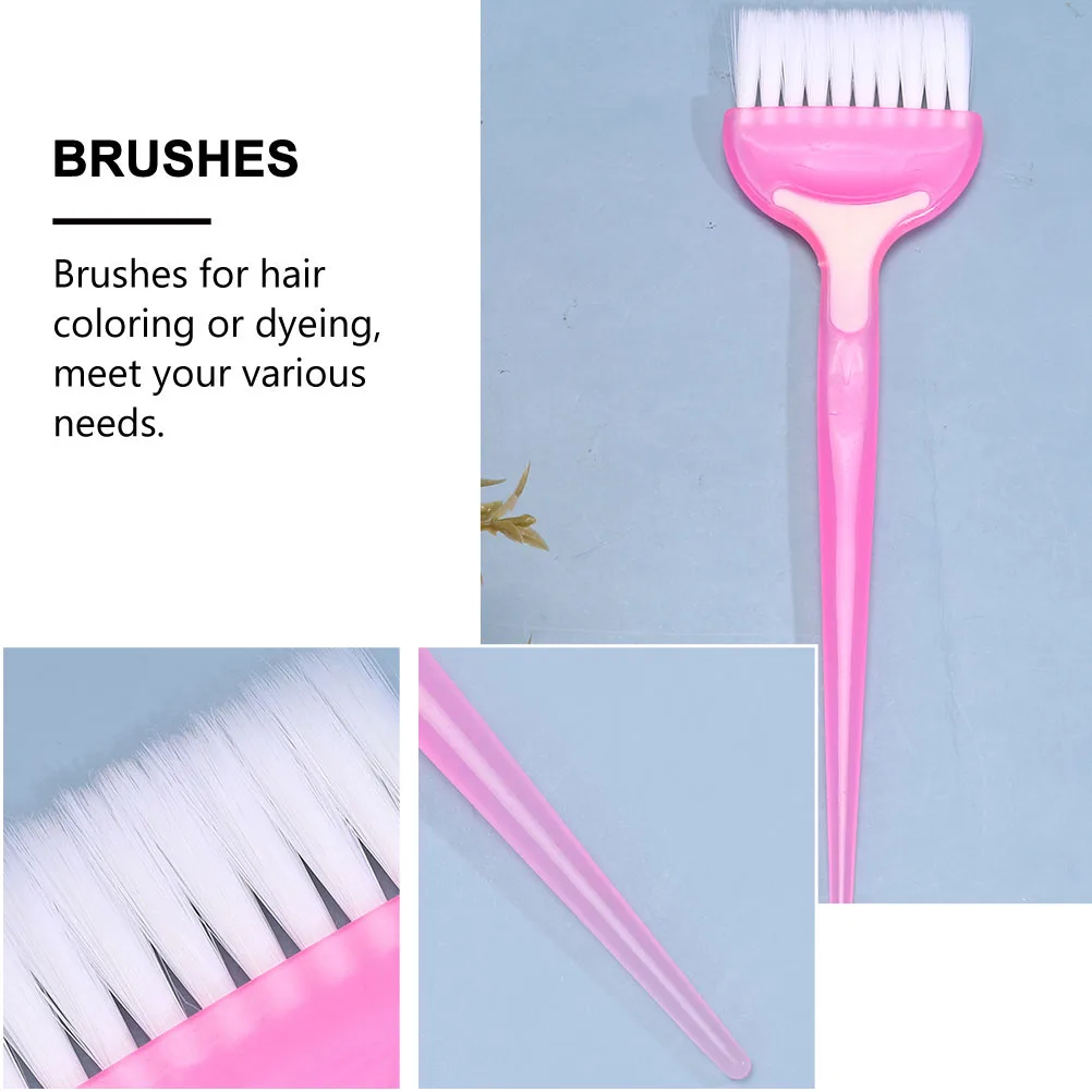 

4pcs Hair Dye Professional Coloring Applicator Sturdy Long Lasting Use DIY Foiling Highlights Treatment