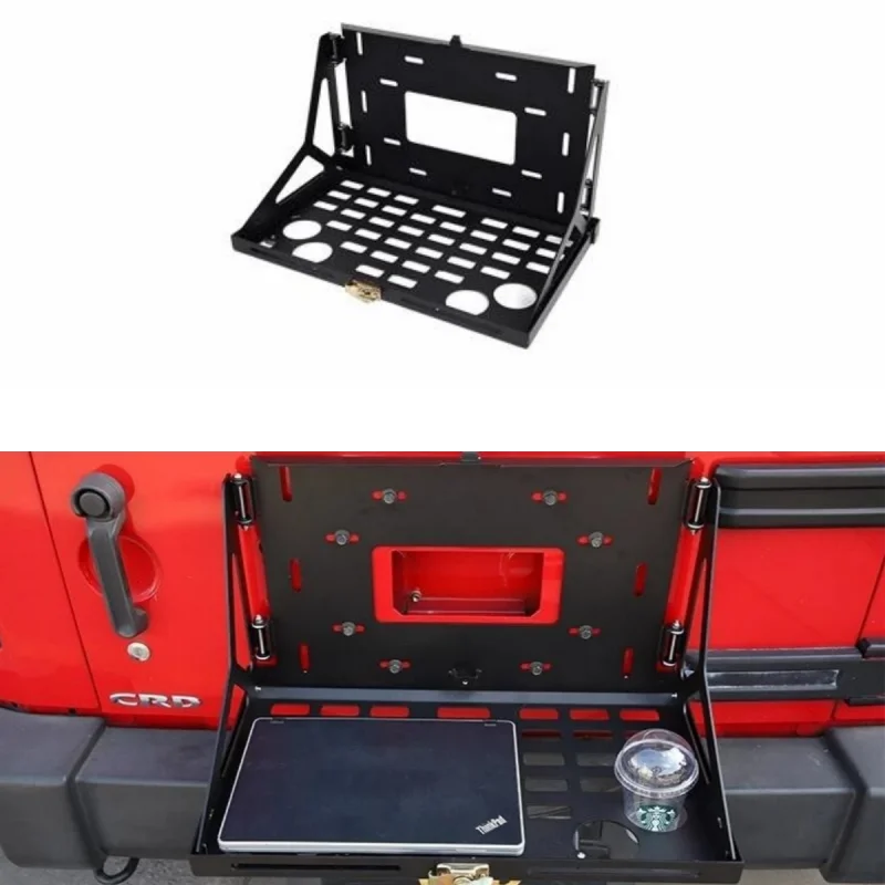 

Rear Racks for Jeep Wrangler JL Car Tailgate Trunk Door Shelf Storage Rack Accessories for Jeep Wrangler JL 2018-2023