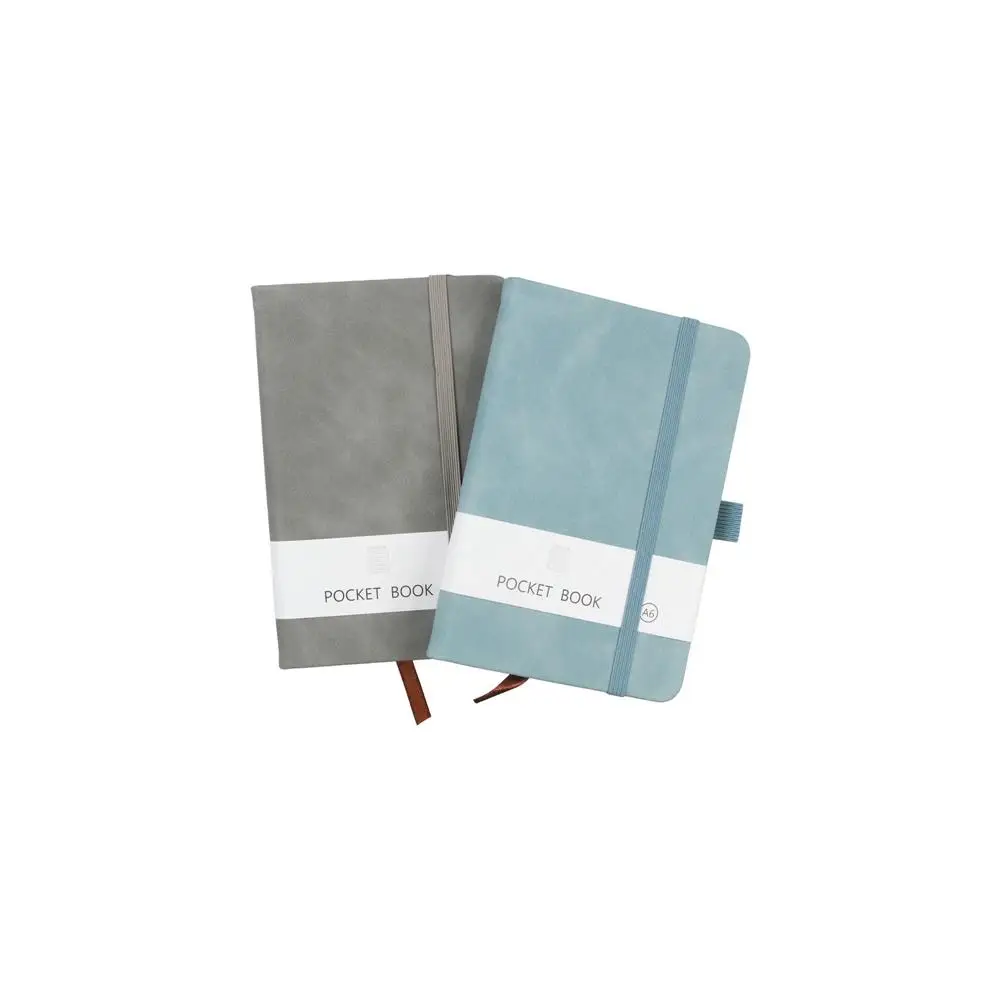 Diary Planner A6/A7 A6/A7 Pocket Notepad with Elastic Band 100 Sheets Portable Mini Notebook Ins Thickening Student
