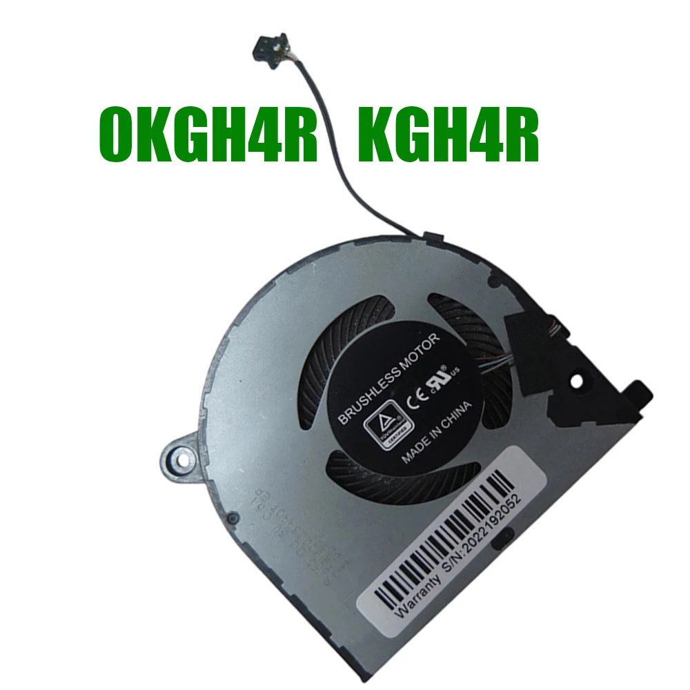 For DELL For Inspiron 15 7500 7501 For Vostro 15 7500 V7500 0KGH4R KGH4R BN7005S5H-N00P 023.100JS.0011 A01 0.36A Laptop CPU Fan