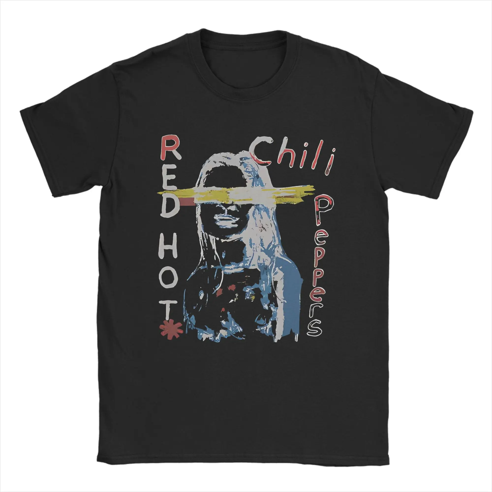 Man T Shirt RHCP Red Hot Chili Peppers T-Shirts Novelty  Summer Tee Shirt Y2K Casual 100 Cotton Clothes Birthday Gift