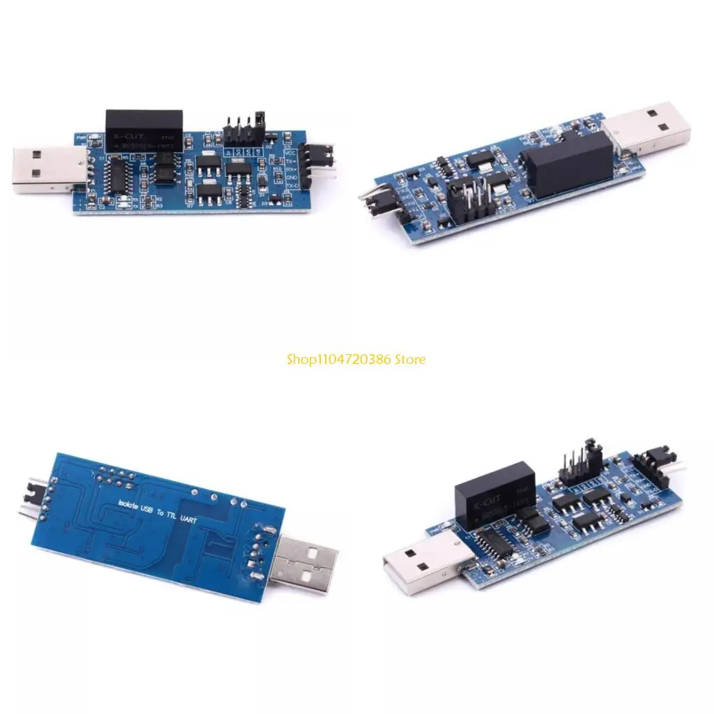 

K0EA Industrial Optocoupler Isolated UART Module CH340 Optically Isolated Serial Board