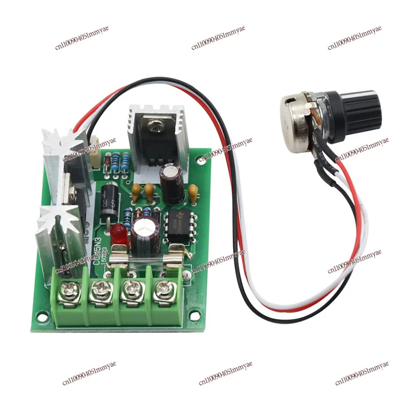 

10A DC Governor 12V DC Motor Motor 24V Speed Board LED Electronic Variable Speed Control Switch