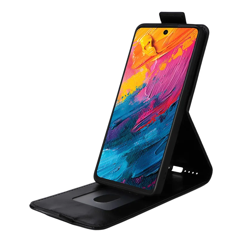 Para tcl 50 pro nxpaper 5g flip vertical caso retro pele-amigável capa completa titular do cartão para tcl 50 nxtpaper 60xe 5g sacos de telefone