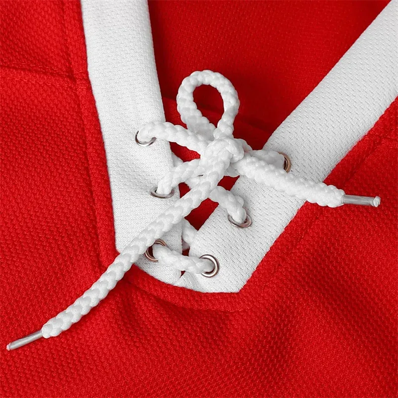 2233Film Vladislav Tretiak #   20 Sergej Makarov #   24 1980 USSR CCCP Russische ijshockey Jersey Sportkleding Cosplay Naaien Embro