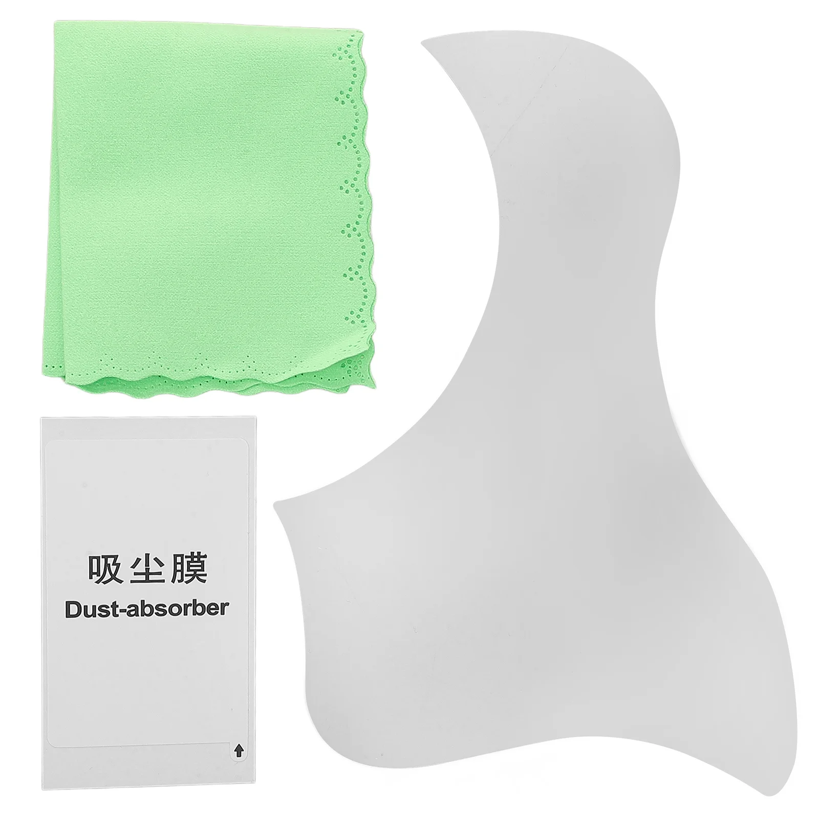 

Guitar Pickguard Clear Hummingbird Shaped 41 Inch Acoustic Folk Guitar Anti Scratch Protection Panel Replacement