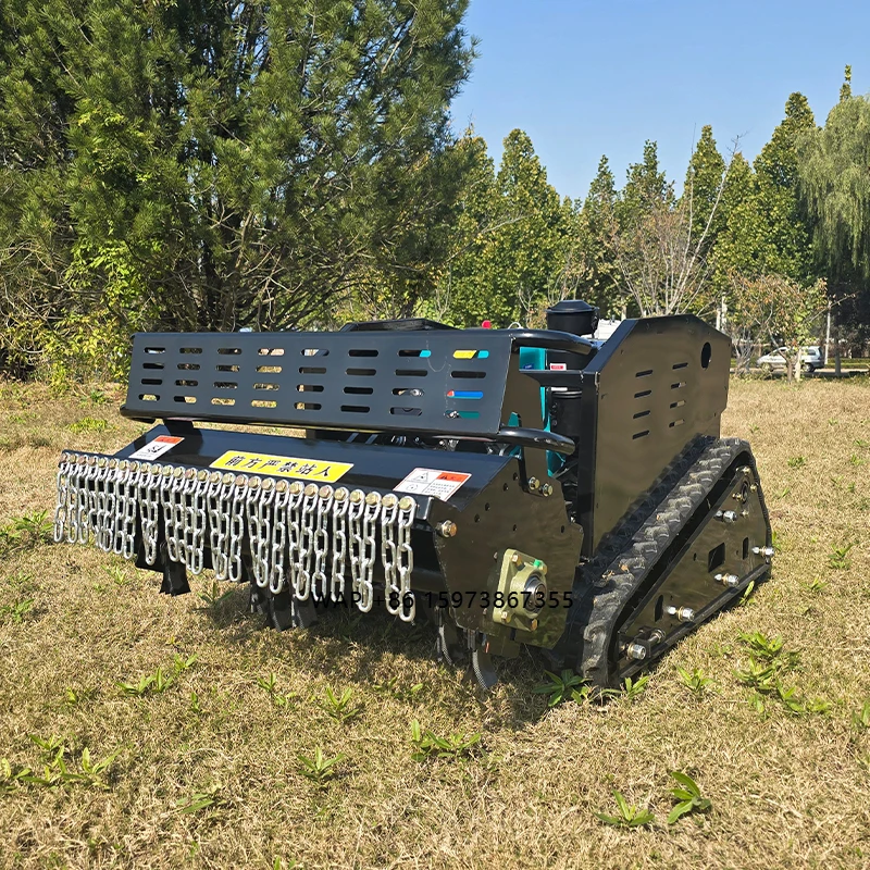 

Professional Remote Control Lawn Mower Garden Golf Farm Crawler Lawn Mower for Sale