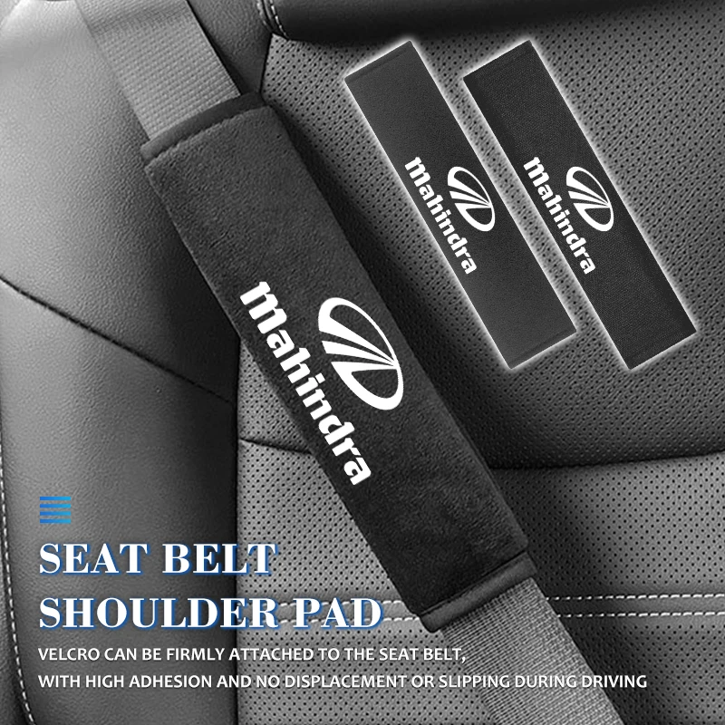 Car Belt Shoulder Protector Pad Universal Auto Interior Accessories For Mahindra kuv100 xuv700 xuv300 tuv300 pik up 4x4