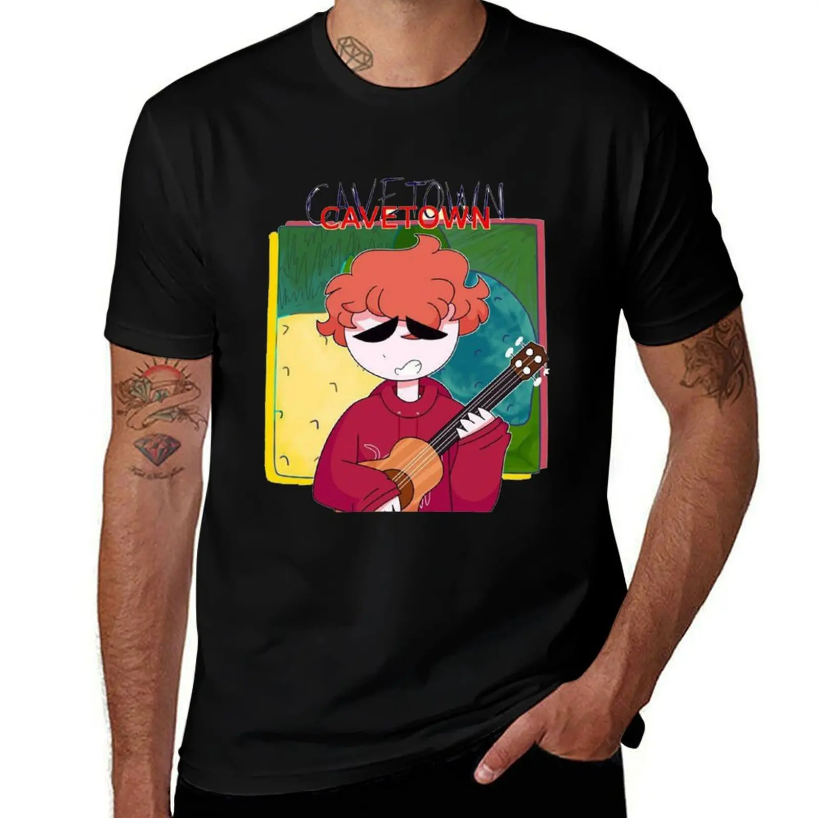 

cavetown T-Shirt funny shirt cotton clothes street wear compression shirt men