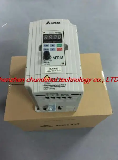 

VFD004M21A 0.4KW 220В Новый оригинал