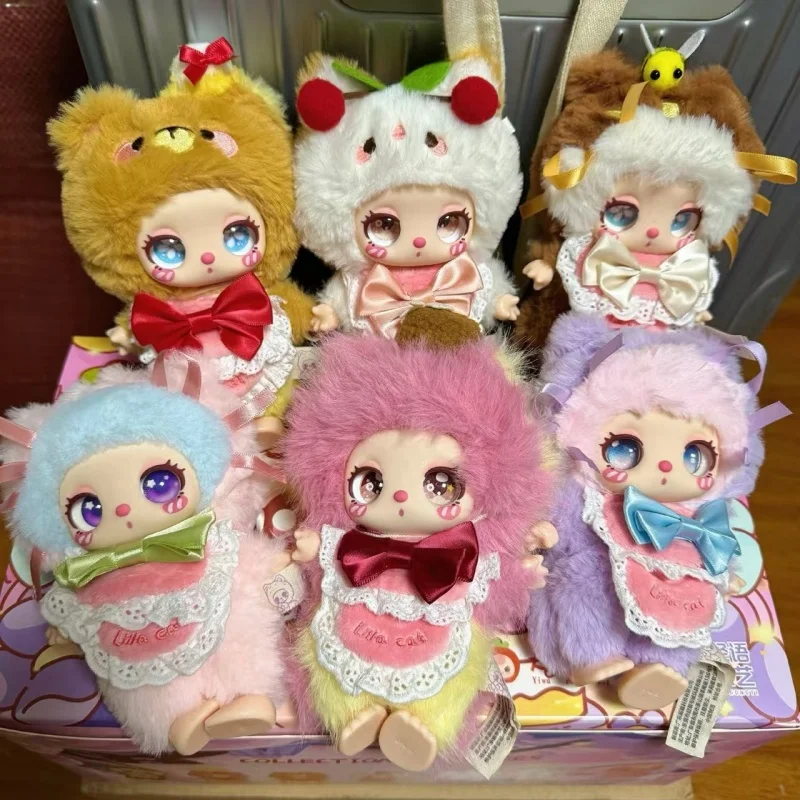 

Authentic Blind Box Lila 4th Generation Dessert Master Cat Series Cute Pendant Doll Doll Surprise Good-Looking Gifts