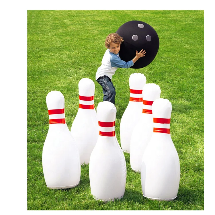 

Factory Price Outdoor Inflatable Human Size Bowling Pin for Bowling Ball Game Equipment