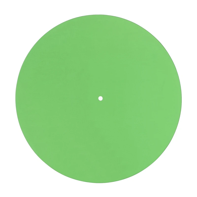 HFES Acrylic Turntable Mat Reduce Static Dust Noise Replacement Record Platter Slipmat For 12 Inch Record Player