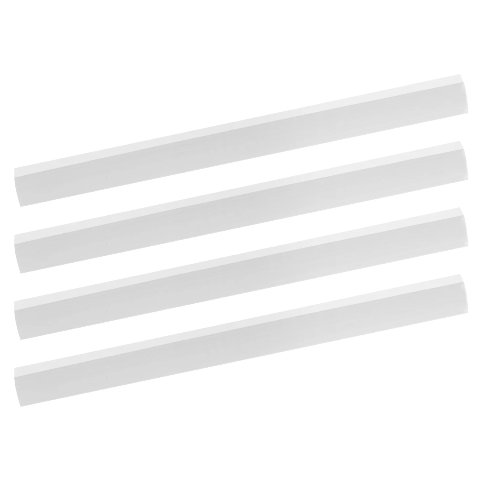 

4 Pcs Dustpan Rubber Strip Ash Bucket Edge Garbage Entrance Soft Pressure Accessories Lip Replacement