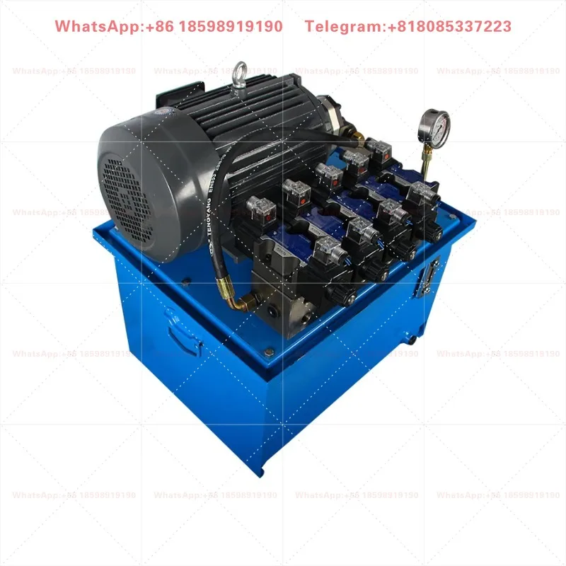Hydraulic Power Package for High-pressure Vertical Electric Tractor Hydraulic Pump Station Dump Truck XINGYU New Carbon Steel