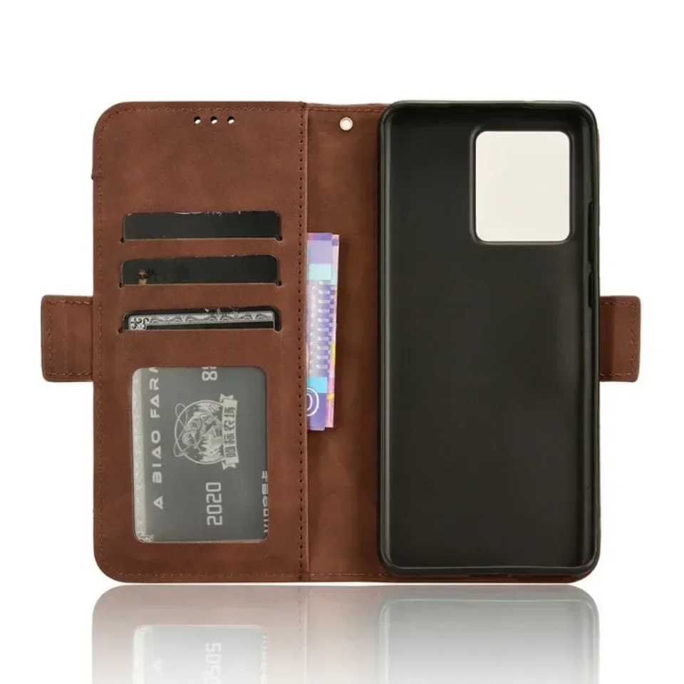 SEAHAI Lederen Flip Case Voor Motorola Edge 50 Fusion – Portemonnee Met RFID-bescherming, Kaartvakken En Standfunctie, Groen