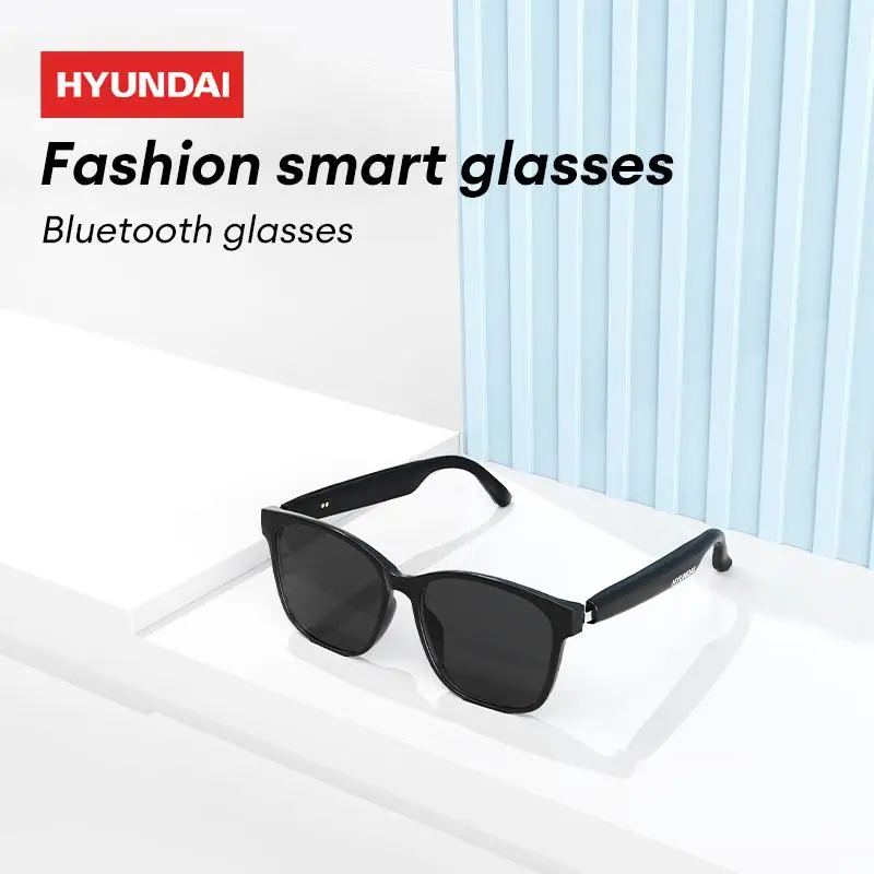 Hyundai HY-C8 smart glasses listable songs, wireless headphone smart glasses for iOS, sunglasses for Women & Men, smart glasses