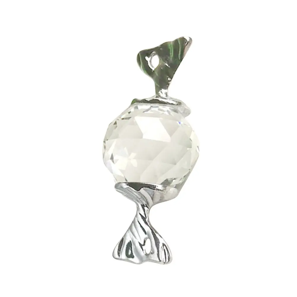 Crystal Candy Ornaments Transparent Craft Decoration For Home Baptism Gift Family Decor High- Piece Party Favors