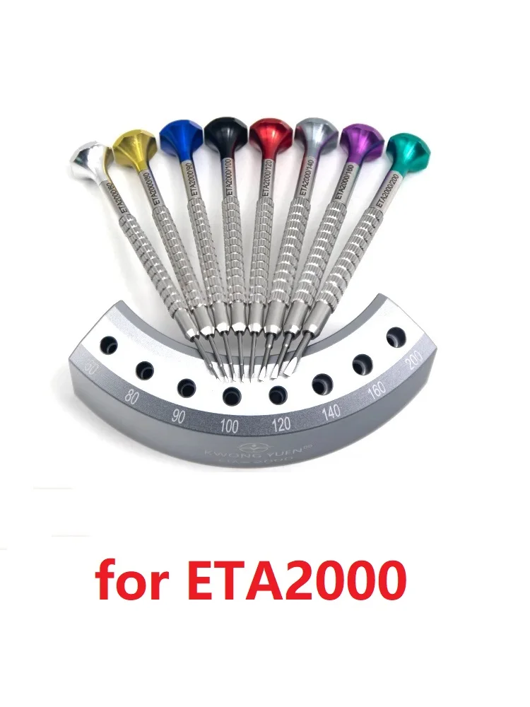 Precision ETA2000 Screwdriver Set Detachable Movement Strap Indestructible Watch Repair Tool