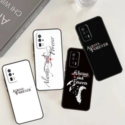 뱀파이어 다이어리 POCO X6 Pro X3 X4 X5 M6 Pro F5 F3 M5s Xiaomi 13T Pro 11T 12T 12 13 14 울트라 커버 용 항상 영원히 케이스