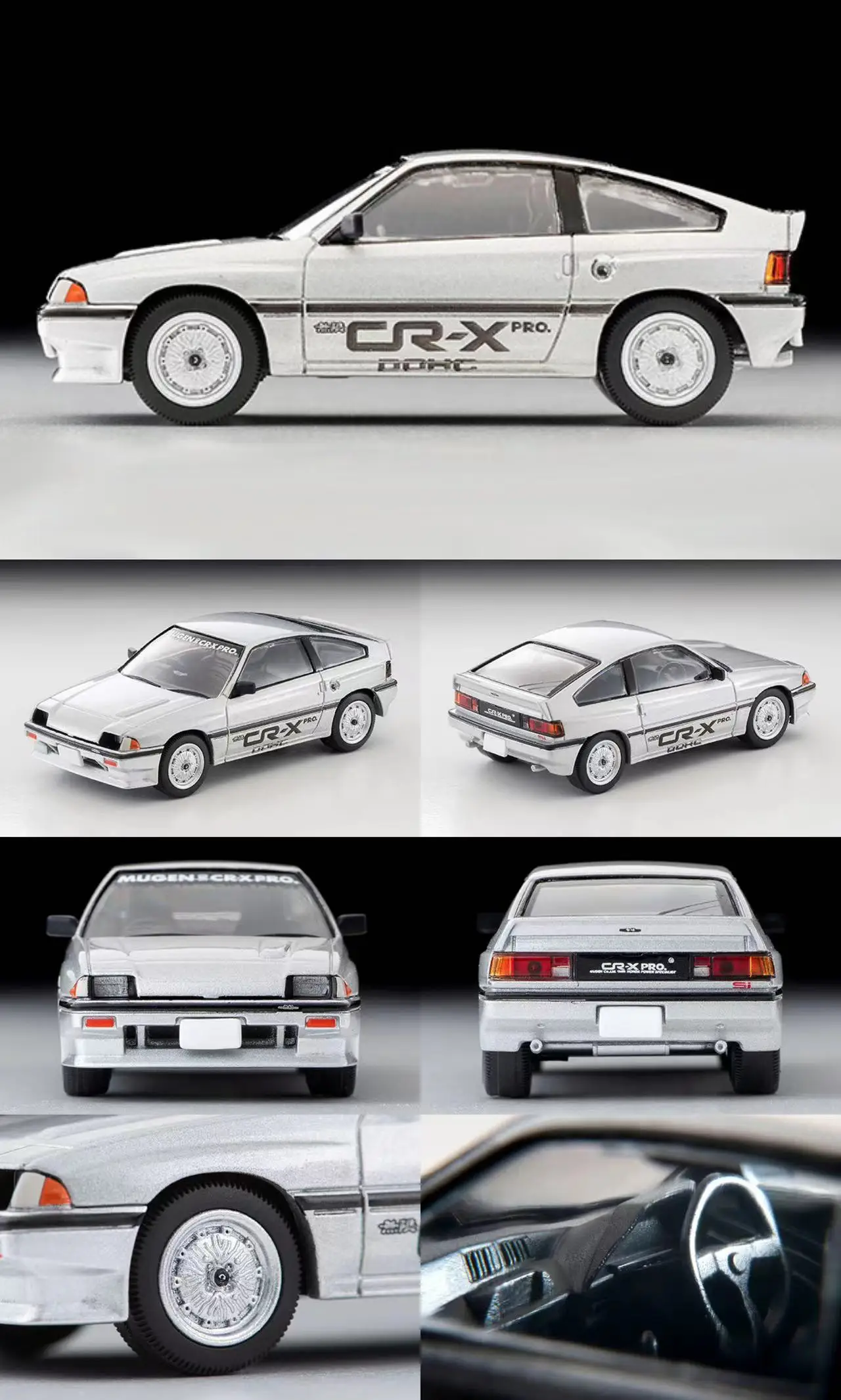 

2311 TOMYTEC 1:64 TLV LV-N303a Honda CR-X PRO Collection die cast alloy car model decoration gift