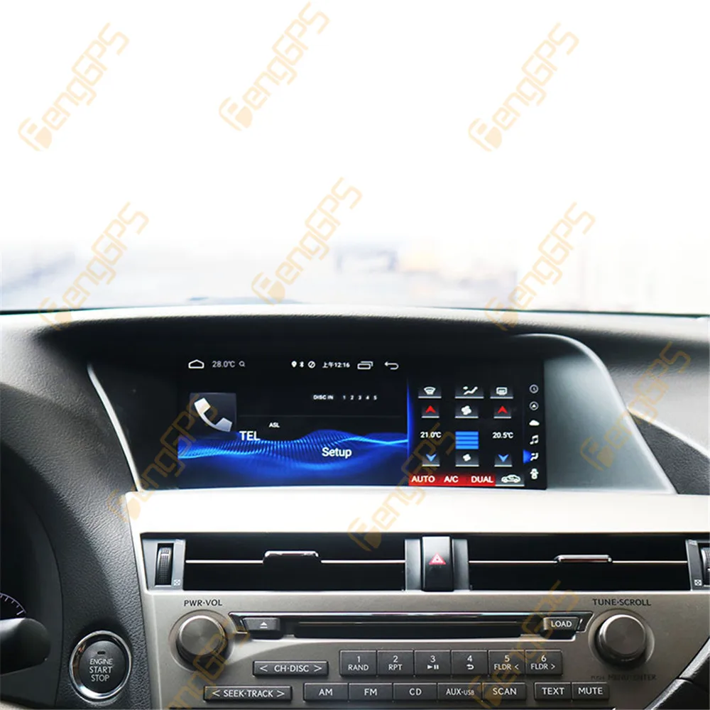 

For Lexus RX 270 350 450 2009-2014 Android Car Radio 2Din Stereo Receiver Autoradio Multimedia Player GPS Navi Head Unit Screen
