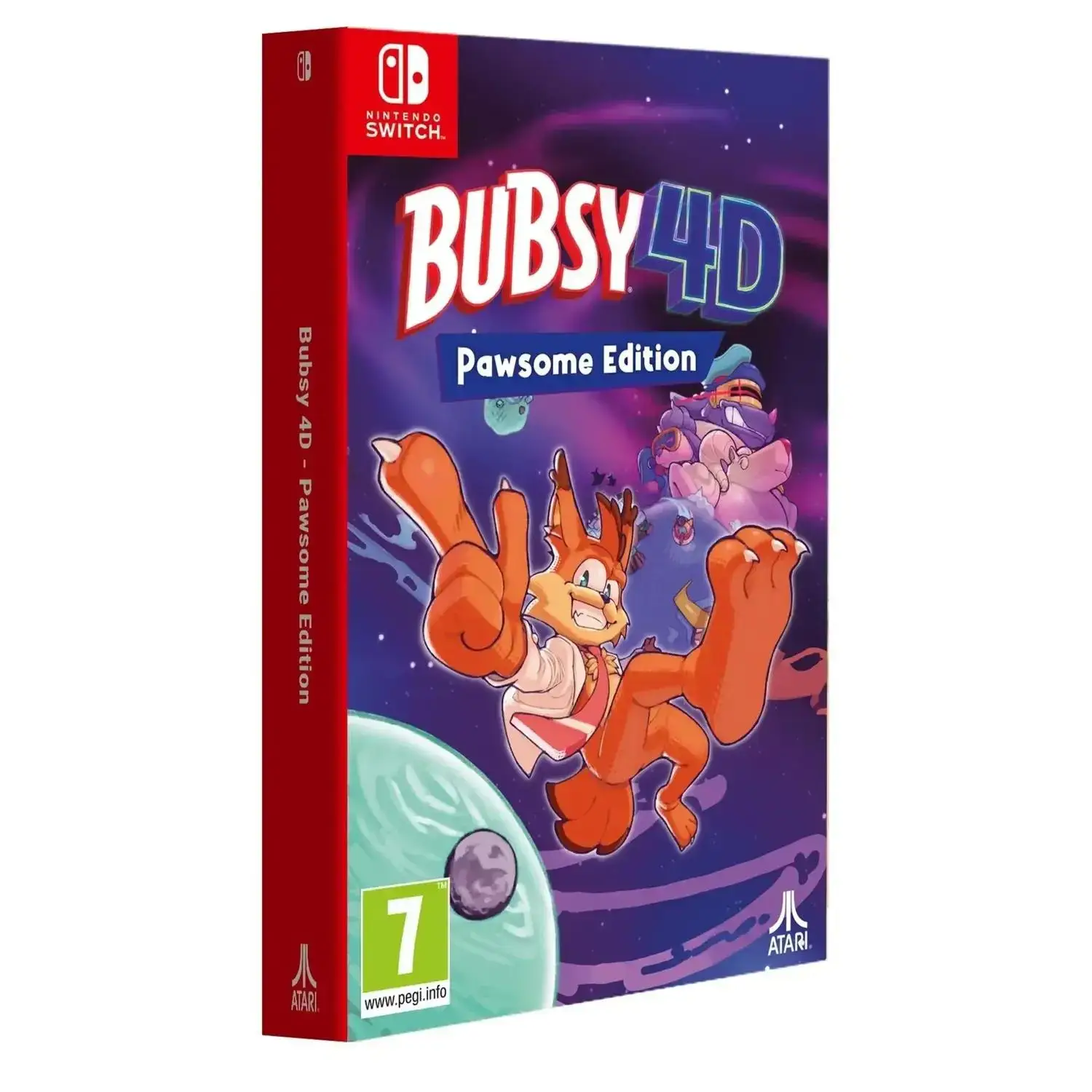 Bubsy 4D Pawsome Edition - Nintendo Switch  - Nuevo Precintado - PAL España