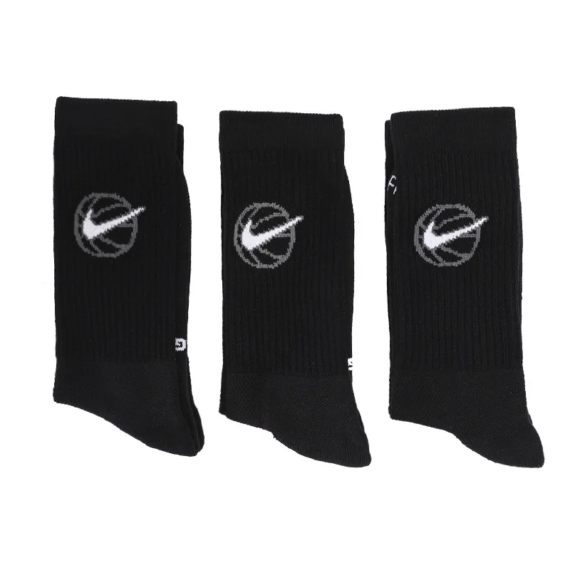 Новое оригинальное поступление, мужские спортивные носки NIKE U NK CREW EVERYDAY BBALL 3PR