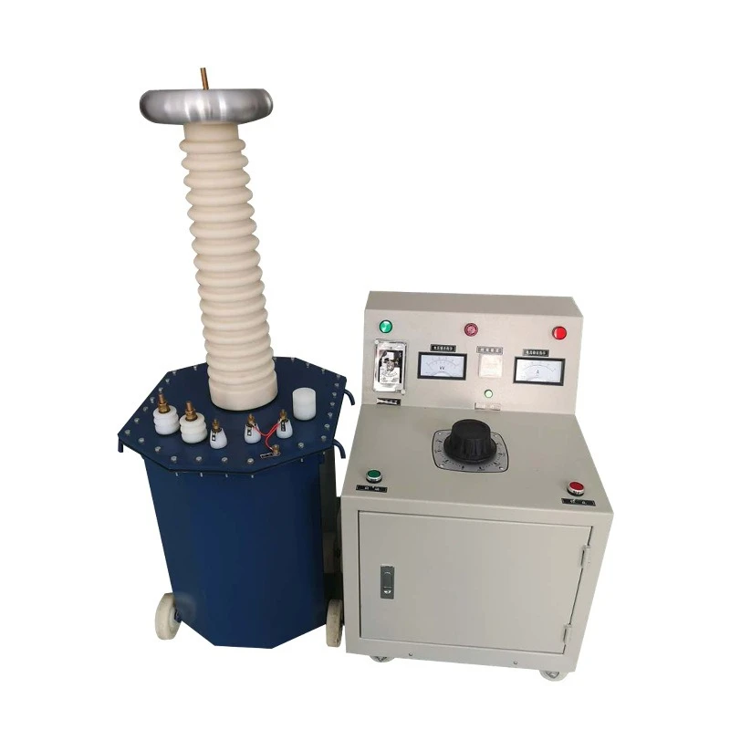 Power frequency withstand voltage test device 50KV high voltage test transformer 100KV AC and DC withstand voltage device