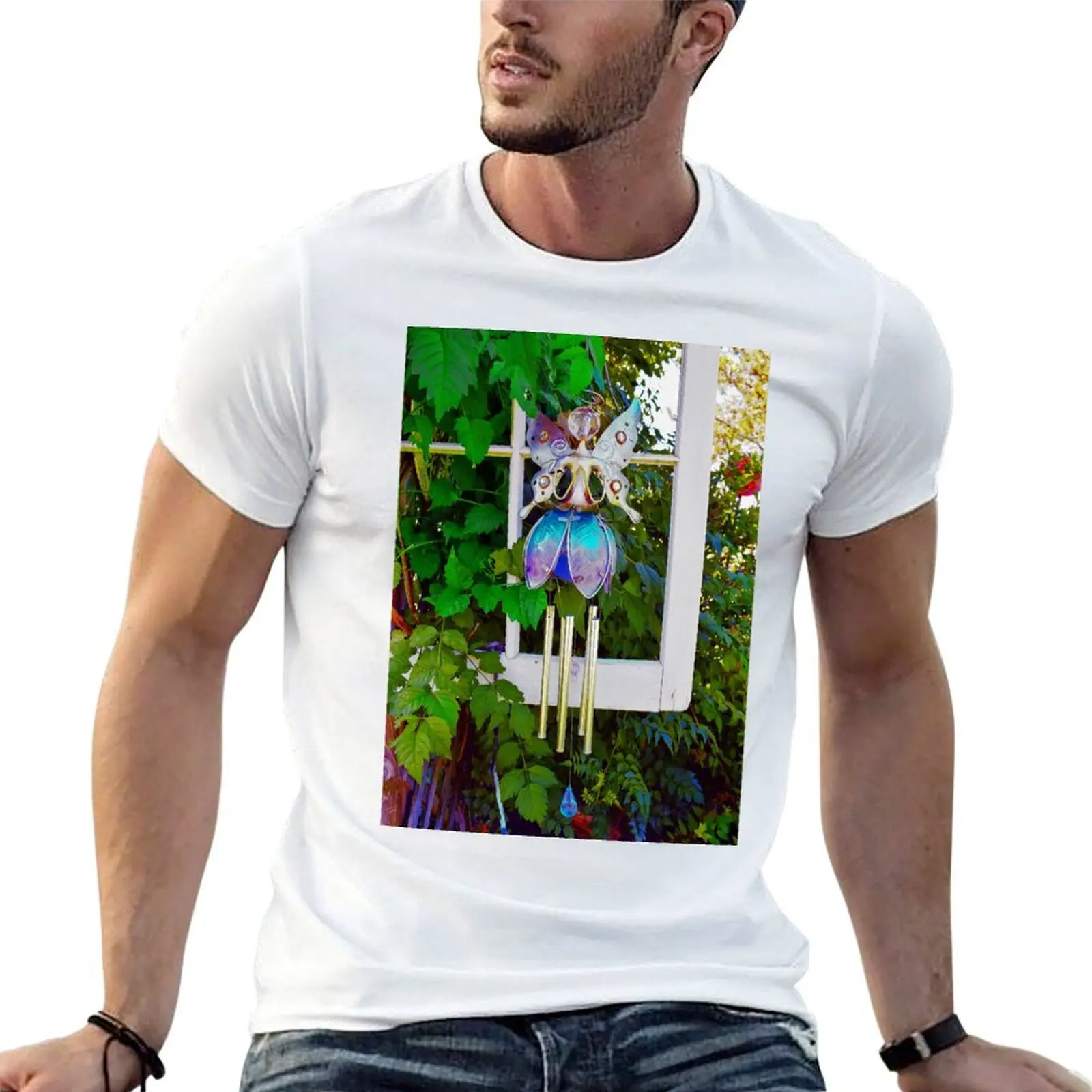 Garden angel T-Shirt t shirts for man pack white t shirt man designer t shirts for man pack cotton T-shirt