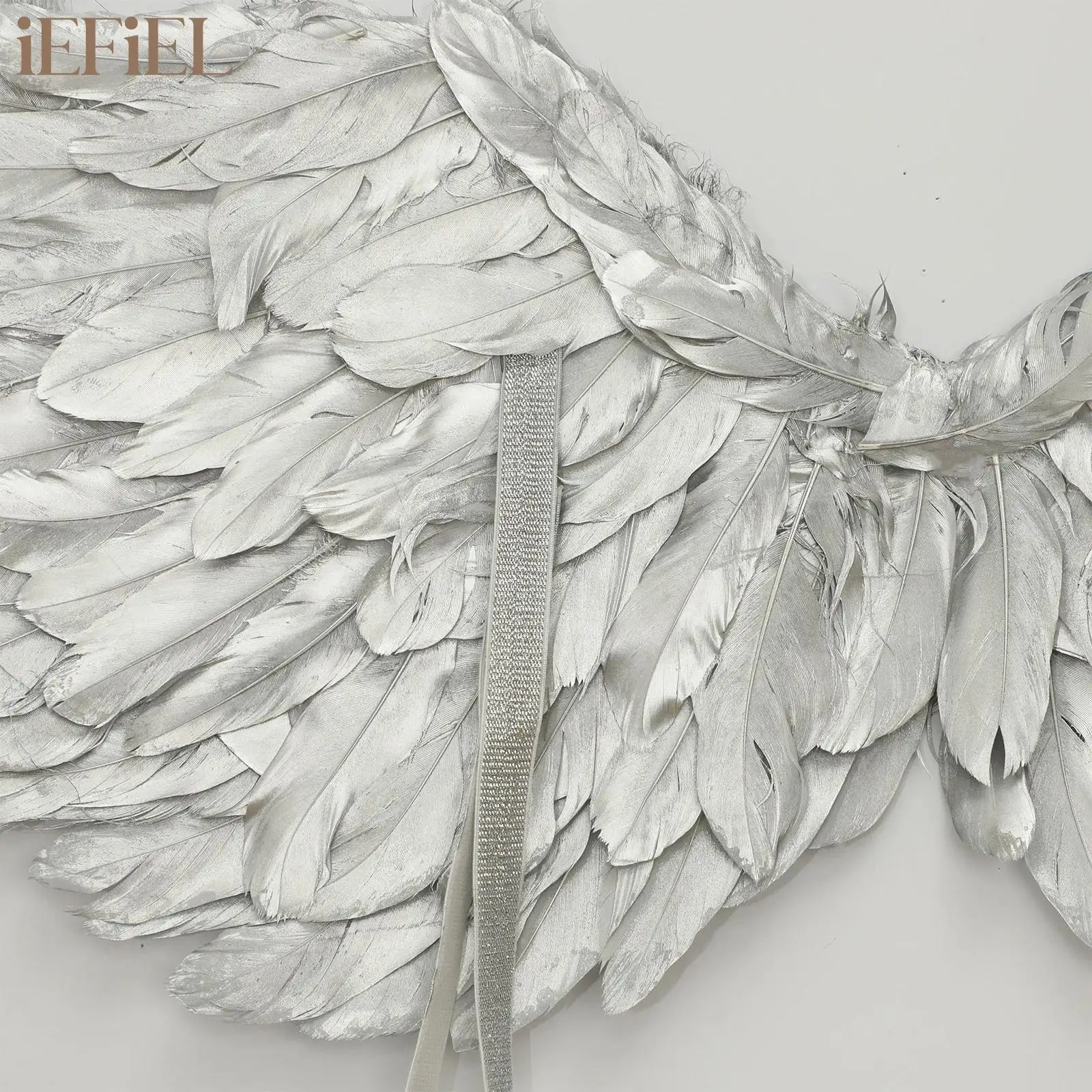 

Princess Gold Wings Angel Feather Wings Elastic Straps Swallow Wing for Women Girls Wedding Halloween Christmas Birthday Gifts