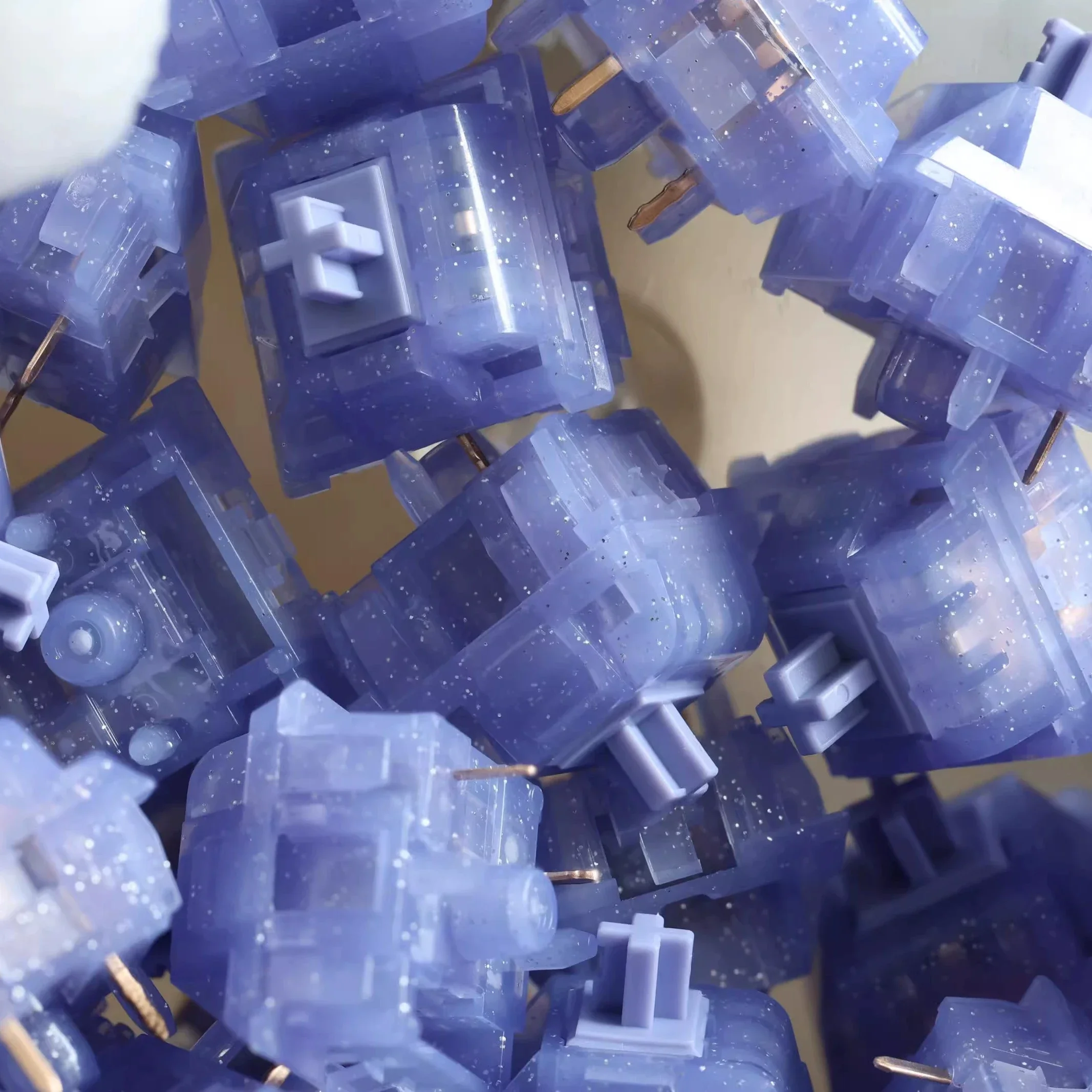 Keygeek x Yihuai Studio Twinkle 스위치 기계식 키보드 DIY 선형 5 핀 37g 42g 작동력