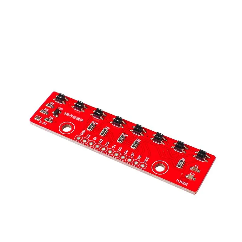 1~100Pcs Line Finding Module 8-channel Tracking Module Analog Quantity 3.3V-5V