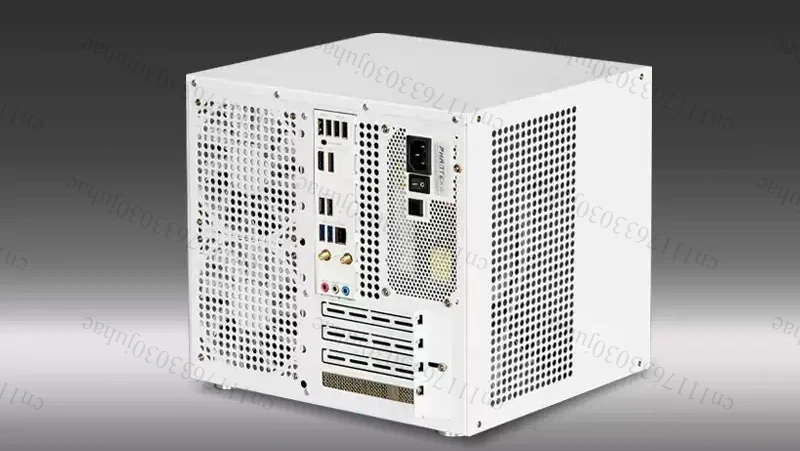 Sagittarius 8-bay NAS Chassis with ATX Power Supply, MATX Motherboard, Full-height PCIE, 21.8L