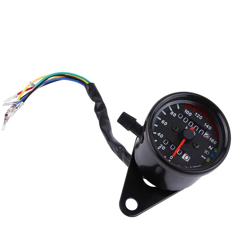 Motorcycle LED Signal Light Backlight Indicator Single Indicator Odometer Tachometer Motorcycle Gauge Digital Instrument Panel