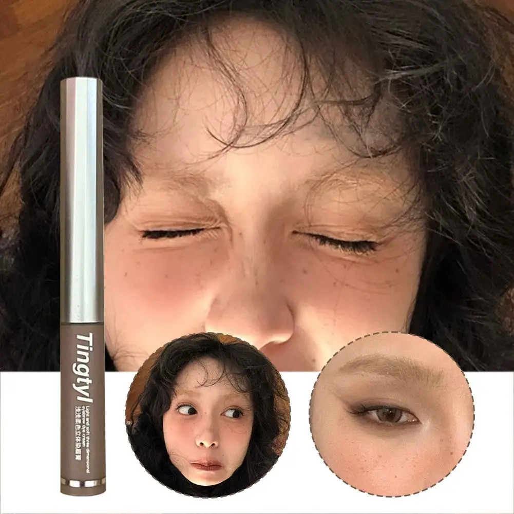 ミストアーモンドナチュラルアイブロウエンハンサー染料ジェルティントマスカラ防水持続速乾染色眉タトゥーティンテッドクリームメイクアップ